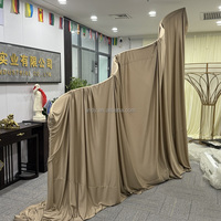 Décorations de mariage, fournitures pour fêtes, draperie en forme de vague, éclairage LED, toiles de fond pour événements