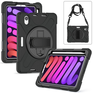 เคสกันกระแทกสำหรับ iPad Mini 6 พร้อมสายสะพายและขาตั้ง - Product Image 2