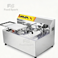 Machine à tempérer le chocolat multifonctionnelle, en acier inoxydable de qualité alimentaire, pour petite chocolaterie