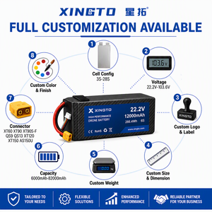 แบตเตอรี่โดรนคุณภาพสูงจากโรงงานโดยตรง 14S 40000mAh 340Wh/kg ชุดพลังงานโซลิดสเตทสำหรับ UAV ขายดี ปี 2026 ใหม่ ขายส่ง - Product Image 3