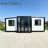 Maison Modulaire Préfabriquée de Luxe en Conteneur 20ft 40ft, Conteneur Pliable Modulaire, Maisons Préfabriquées Prêtes à être Expédiées
