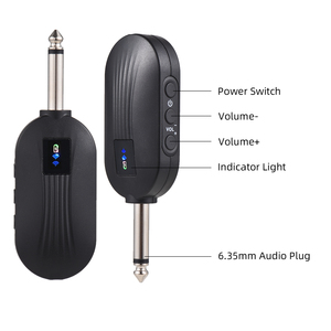 Professional 2.4G Rechargeable Dynamic <b>Microphone</b> System <b>Wireless</b> Handheld Omni-Directional Polar for Singing Made Durable Metal - Product Image 4