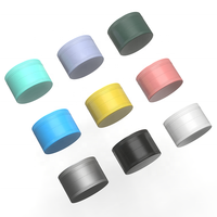 2022 vente chaude broyeur d'herbes en céramique 63MM Silicone moulin à sel verre papier matériel fumer accessoires briquet boîte d'emballage