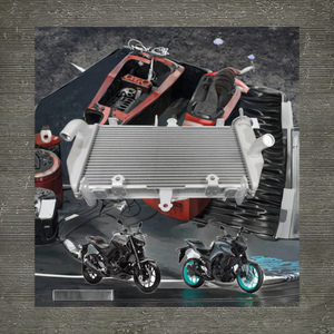 Conjunto de Radiador Ya-ma-ha <span class=keywords><strong>MT03</strong></span> MT-03 para <span class=keywords><strong>2017</strong></span> a 2023 36524fz2 B04E246100, Aluminio, para Motocicleta y Scooter, Garantía de 12 Meses - Product Image 3