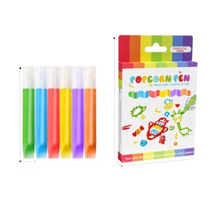 Marqueurs créatifs 3D effet pop-corn, activés par la chaleur, stylos à dessin extensibles, fournitures artistiques adaptées aux enfants pour projets faits main - Product Image 6