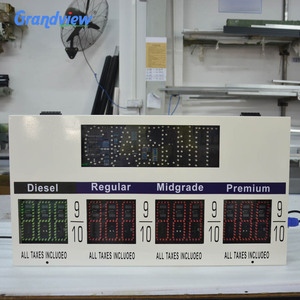 Affichage LED direct usine pour prix de carburant, panneau LED pour pompe à essence, affichage LED pour prix de gaz - Product Image 6