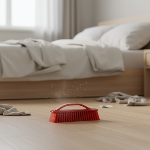 MNJ Colored Bed Brush Red 12Pcs Pack For Home Cleaning - Product Image 2