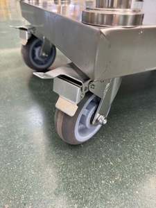 Haute qualité outil main pousser plat chariot Transport <span class=keywords><strong>300KG</strong></span> 450kg pliant en métal chariot à main cuisine tirer plate-forme chariot - Product Image 5