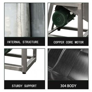 Trituradora de Hielo Vertical Comercial Grande, Trituradora de Hielo en Bloque, Trituradora de Hielo en Tubo - Product Image 4