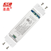 Fuentes de alimentación AC DC de salida única IP20 12V 24V 36V 48V 0-10V 30W controlador led regulable para caja de luz LED