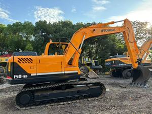 Excavatrice moyenne utilisée par peinture originale de l'excavatrice Hyundai 150-9S de Hyundai 150-9S - Product Image 3