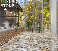 Azulejos de Porcelana de 60x60cm con Diseño de Mármol y Vetas Doradas para Paredes y Pisos, Material de Construcción de Piedra para Exteriores e Interiores de Villas y Hoteles