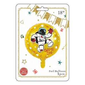 MTF Bóng Bay Heli Phi Hành Gia Tự Bơm Phồng Hình Tròn 18 Inch Bán Chạy 2021 - Product Image 2