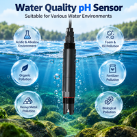 Analyseur de pH/ORP pour eaux usées industrielles CODA avec écran LCD, précision 0,01pH, RS485, plastique, personnalisable OEM, garantie 0,5 an