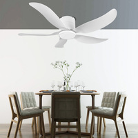 Haute vente 52 pouces DC moteur plafonnier avec 5 pièces ABS lames haute vente ménage électrique télécommande ventilateur