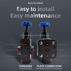 JIE&MING Distributeur hydraulique unidirectionnel 0,1 GPM 1/4 Port YF-L20H4-S YF-L32H4-S YF-L20H2/3/1-S - Product Image 6