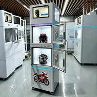 Machine de nettoyage de casques à fente unique, équipement de lavage de casques sans personnel, distributeur automatique pour station-service