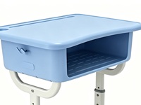 Plateau de table en plastique moderne et populaire, réglable en hauteur, pour salles de classe, universités, étudiants, bureaux scolaires - Prix
