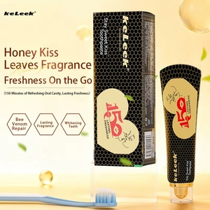 Dentifrice blanchissant portable Keleek Stay Sweet Kiss, fraîcheur longue durée 150 min, saveur menthe, tube 100g, vente en gros, soins bucco-dentaires - Product Image 4