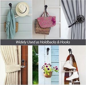 ที่รัดผ้าม่านแบบลูกบอล แข็งแรง ทันสมัย สำหรับตกแต่งบ้าน ขายส่ง - Product Image 6