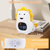 Jam Alarm Jam Alarm Anak Jam Elektronik Bisu Belajar Pemodelan Kreatif Kartun Vintage Meja Kamar Tidur