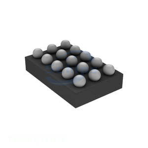 ชิ้นส่วนอิเล็กทรอนิกส์ Power Management (PMIC) 15 UFBGA, DSBGA TPS65132T6YFFR มีสินค้าในสต็อก - Product Image 1