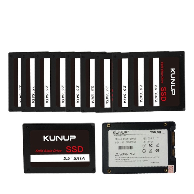 Wholesale SATA SSD 256GB Hard Disk Drive SSD Full Capacity Sata SSD 3.0 Drive Desktop PC Lot Hard Drive SSD Memory Card
