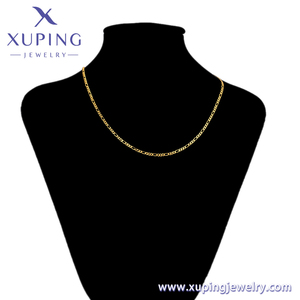 Bijoux xup en or 24k, Simple chaîne de luxe, <span class=keywords><strong>collier</strong></span> de Couple, bon marché, arabie saoudite, plaqué, vente en gros, A00896115 - Product Image 5