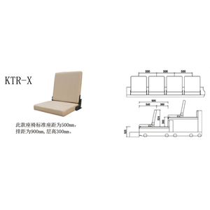 Manual or Electrical Telescopic Grandstand System Retractable <strong>Seating</strong> with Foldable Chair - Product Image 3