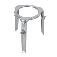 Suporte de Tripé Metálico Ajustável para Laboratório, Equipamento de Aquecimento para Lâmpada de Álcool em Experimentos de Física - Versátil para Experimentos Escolares