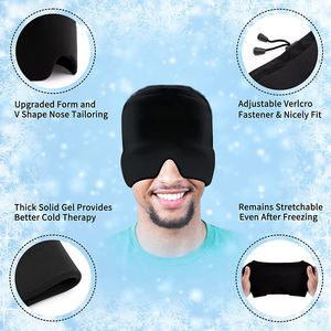 Compresas de Gel Ajustables, Compresas de Gel de Compresión, Envoltura de Compresa de Hielo <span class=keywords><strong>para</strong></span> Alivio de la Migraña y <span class=keywords><strong>el</strong></span> Dolor - Product Image 6