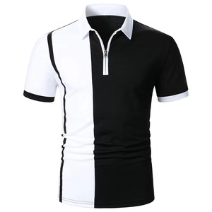 T-shirts Polo Unisexe Personnalisables 100% Polyester Vente en Gros Manches Courtes Vierge Populaire Motif Uni Tissu Toile - Product Image 2