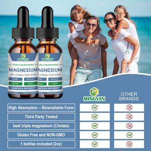 OEM Calm Sleep Support Magnesium Glycinate Complex Liquid Drops Complément alimentaire pour le sommeil 60mL - Product Image 6