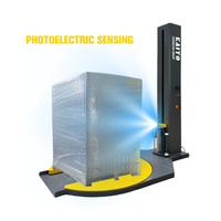 Machine d'emballage extensible de type M, équipement d'emballage de palettes entièrement automatique pour la logistique d'entrepôt et le transport