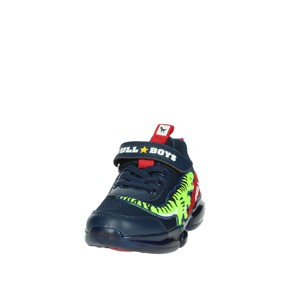Dnal2130 blu elettrico Sneakers basse per bambini ha portato le scarpe sportive illuminate con Logo per l'autunno che cammina scarpe leggere per bambini - Product Image 6