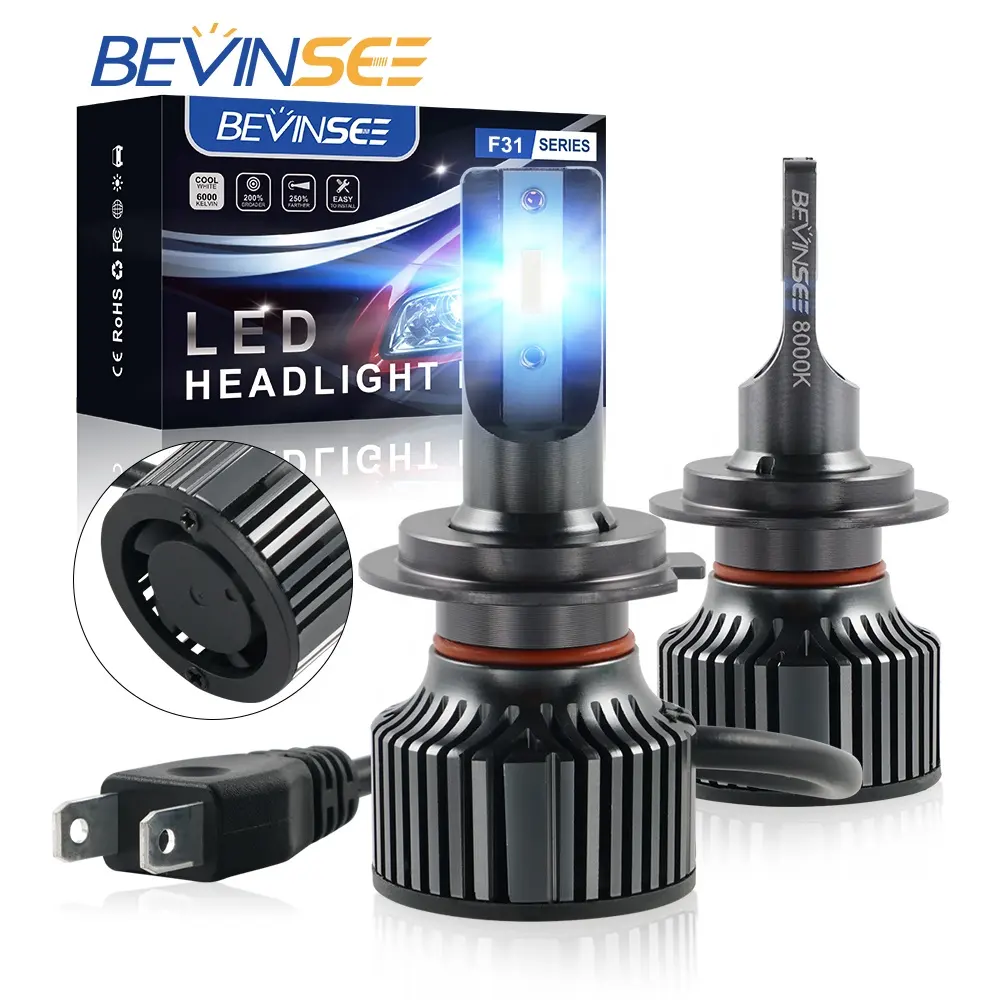 Source Bevinsee F31B Faros Led H4 H11 Auto Lighting 6000LM Headlight Bulb Auto Lamp H7 Luces Other Led Headlights on m.alibaba.com