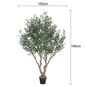 Los olivos artificiales casi naturales bonsái artificial es un <span class=keywords><strong>olivo</strong></span> <span class=keywords><strong>grande</strong></span> utilizado para paisajes de jardín al aire libre - Product Image 6