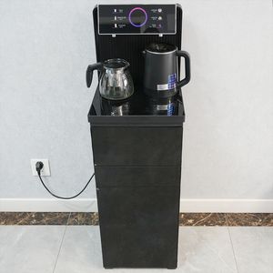 Distributeur d'<span class=keywords><strong>eau</strong></span> vertical domestique avec réservoir inférieur, <span class=keywords><strong>machine</strong></span> à thé multifonctionnelle manuelle, options <span class=keywords><strong>eau</strong></span> chaude/<span class=keywords><strong>froide</strong></span>, cartouche filtrante - Product Image 3