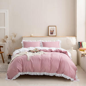 <span class=keywords><strong>ชุด</strong></span>เครื่องนอนสไตล์ใหม่ชุด<span class=keywords><strong>ผ้า</strong></span>ปูเตียงผ้าโพลีเอสเตอร์เคลือบเงาลายใบบัวแบบหรูหรา - Product Image 6