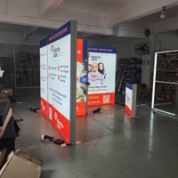 Stan Pameran Dagang Inovatif SEG Light Booth untuk Tampilan Pameran Dagang, Rapat Konferensi dengan Dinding Display Iklan