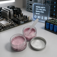 Nouvelle Arrivée Pâte Thermique Bleue Grise Rose Gel Thermique Graisse Thermique en Silicone pour Pavé Tactile d'Ordinateur