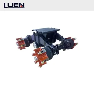 LUEN Semi Trailer Heavy Duty Truck Trailer Argo Bogie Suspension 24/28/32T