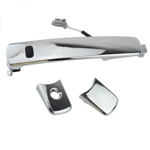 80640-CB81B 80645-CA000 poignée de porte d'entrée sans clé de voiture pour Nissan Murano 2003-2008, Infiniti FX35, couvercle de clé de bouton d'inductance FX45 - Product Image 2