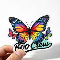 Pegatinas de Vinilo para Parachoques de Coche con Logotipo Recortado, Resistentes a los Rayos UV, Impresión de Serigrafía, Adhesivo Fuerte, Impermeables, Personalizadas de PVC