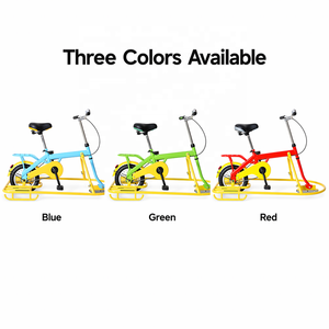 Vélo à <span class=keywords><strong>neige</strong></span> à pédales WILD BLADE Touring, non motorisé, écologique, durable, cadre en métal, pour enfants et adultes, sports d'hiver, <span class=keywords><strong>location</strong></span> en station. - Product Image 1