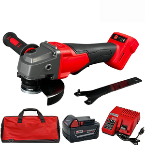 Meuleuse d'angle sans fil professionnelle 125 mm à moteur brushless écoénergétique, vente directe usine - Product Image 1
