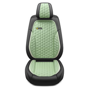 Housses de siège auto en cuir respirantes et antidérapantes toutes saisons, ensemble complet, vente en gros 2025 - Product Image 6