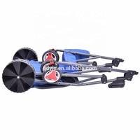 Chariot de pêche pliable léger avec poche pour le camping