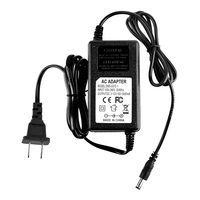 AC ke DC 3v-12v 9V 24V 2A 3A 5A tampilan LED tegangan dapat disesuaikan pengisi daya Universal Adaptor catu tegangan diatur