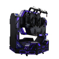 Kit complet de machines de jeu Vr, montagnes russes, 1080 degrés, 9D, montagnes russes, pour parc d'attractions, simulateur Vr